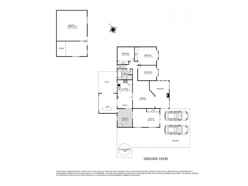 400 Upper Flagstone Creek Road, Upper Flagstone QLD 4344 Floorplan