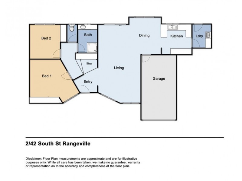 2/42 South Street, Rangeville QLD 4350 Floorplan