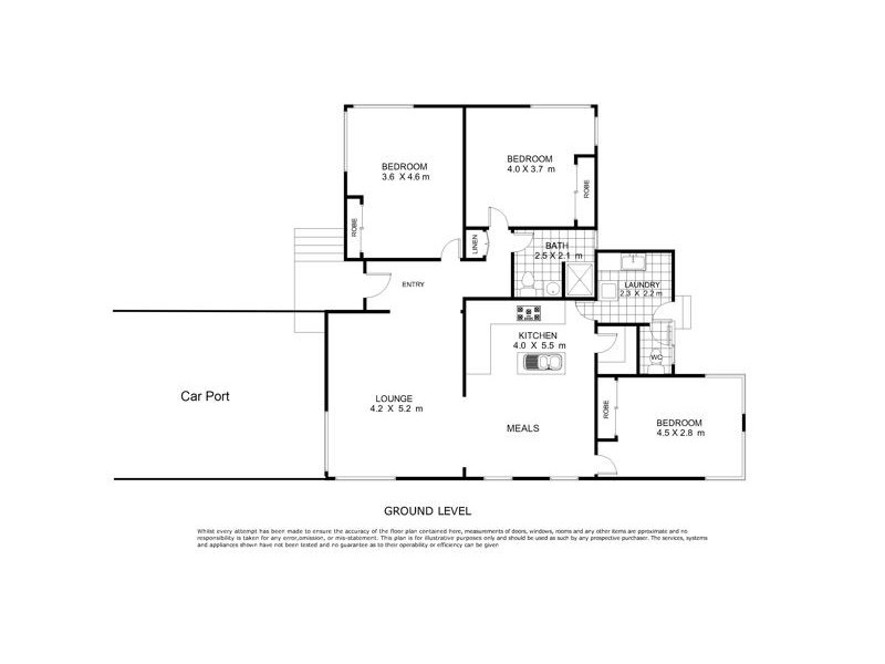 4 Llewellyn Street, Centenary Heights QLD 4350 Floorplan