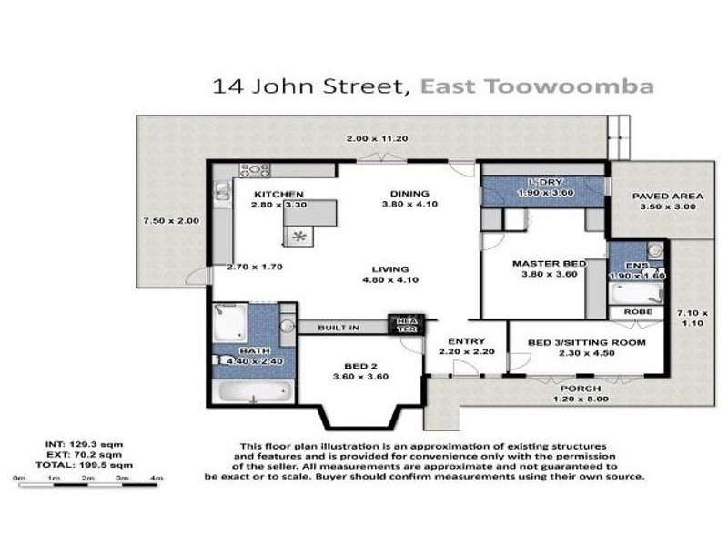 14 John Street, East Toowoomba QLD 4350 Floorplan