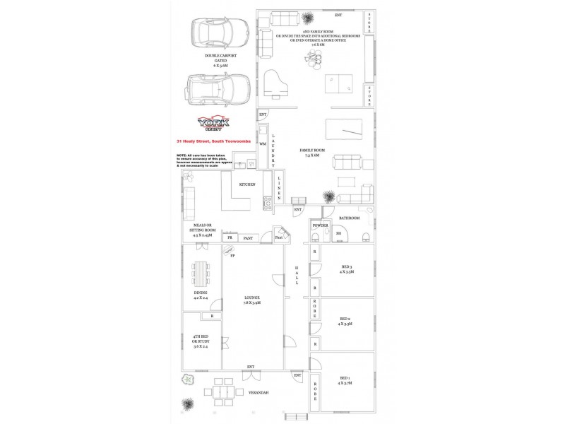 31 Healy Street, South Toowoomba QLD 4350 Floorplan