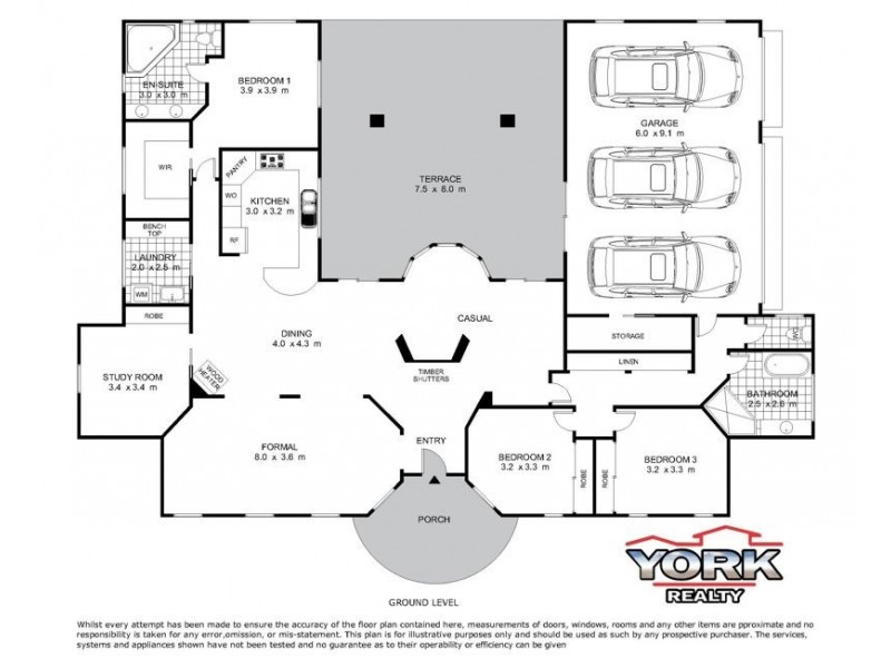 17 Diosma Drive, Highfields QLD 4352 Floorplan