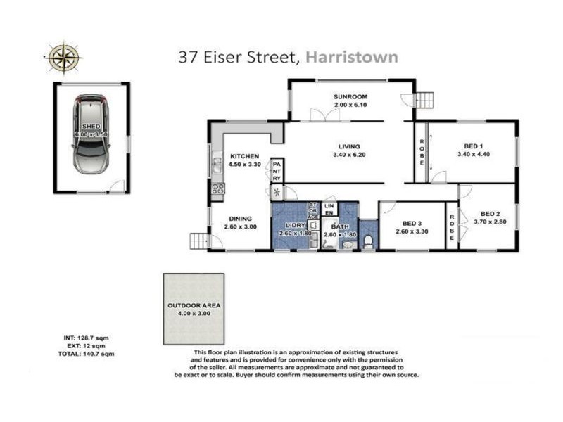 37 Eiser Street, Harristown QLD 4350 Floorplan