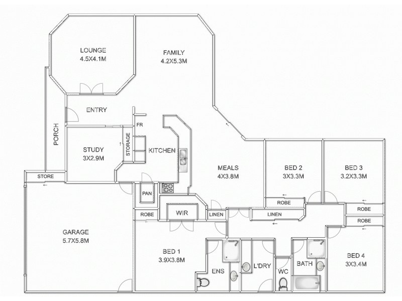 64 Shoesmith Road, Westbrook QLD 4350 Floorplan