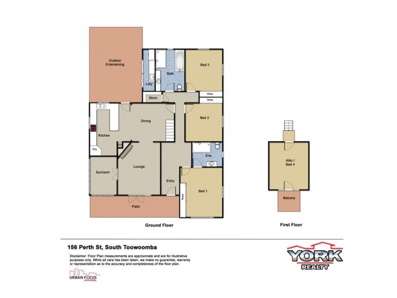 156 Perth Street, South Toowoomba QLD 4350 Floorplan