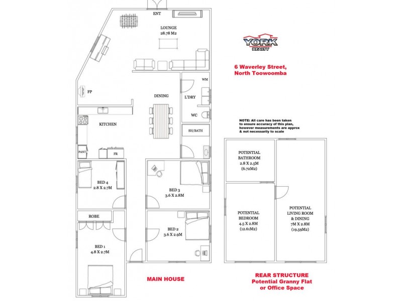 6 Waverley Street, North Toowoomba QLD 4350 Floorplan