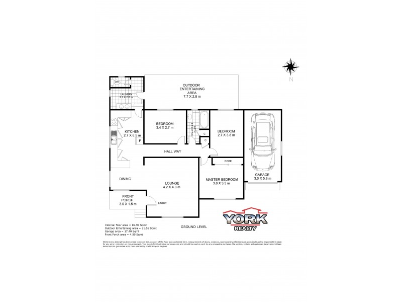 50 Mabel Street, Harlaxton QLD 4350 Floorplan