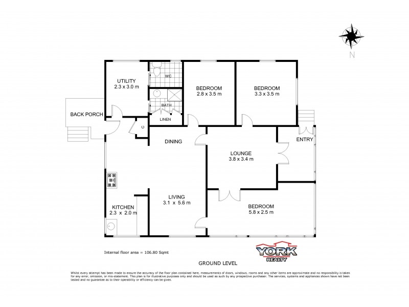 264 West Street, Kearneys Spring QLD 4350 Floorplan