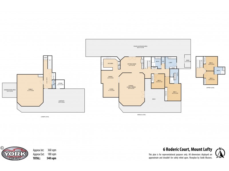 6 Roderic Court, Mount Lofty QLD 4350 Floorplan