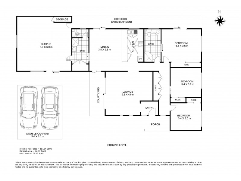 3 Hazel St, Centenary Heights QLD 4350 Floorplan