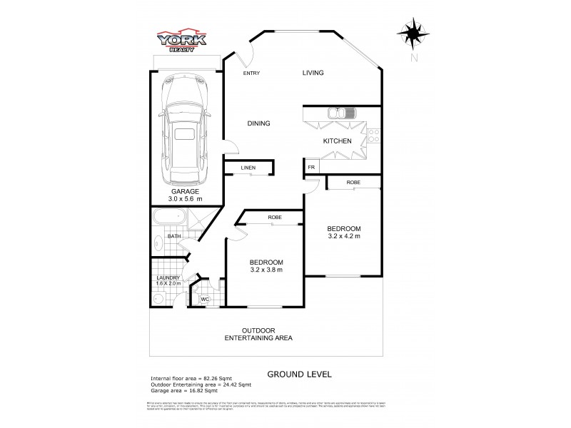 2/17 Anita Drive, Kearneys Spring QLD 4350 Floorplan