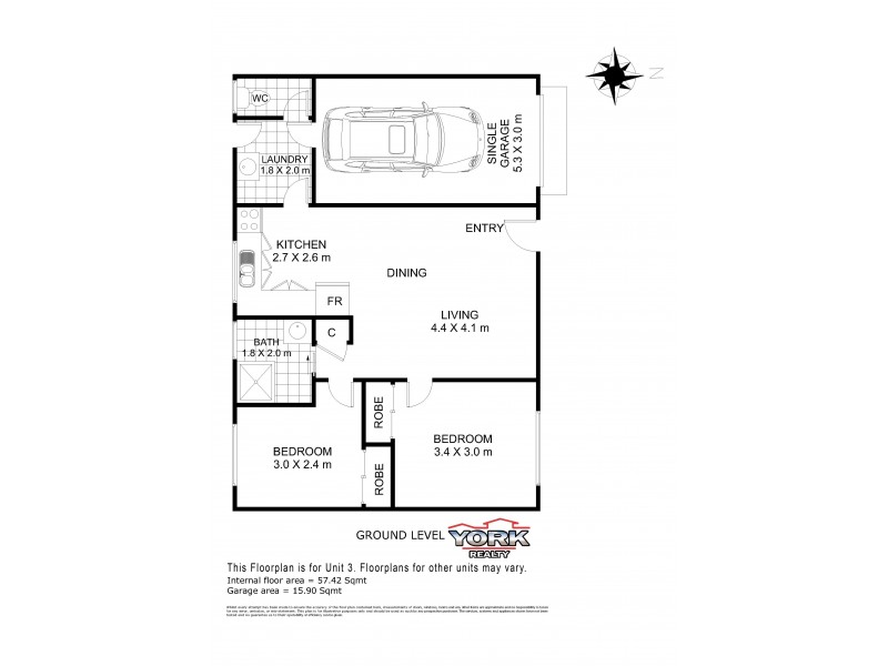 14 Drewery Street, Wilsonton QLD 4350 Floorplan