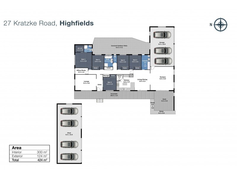 27 Kratzke Road, Highfields QLD 4352 Floorplan