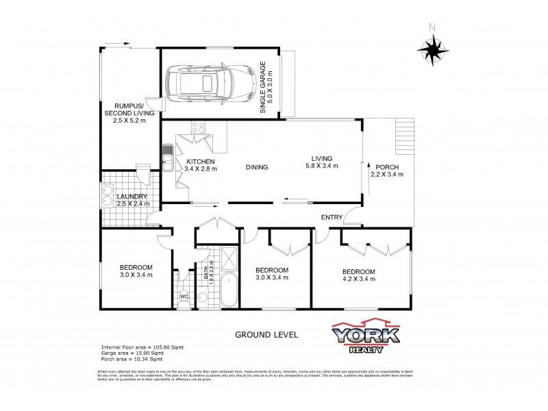 5 Priest Street, Rockville QLD 4350 Floorplan