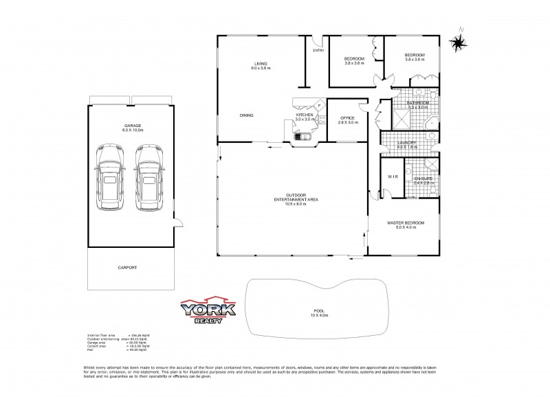 106 Erbacher Road, Hampton QLD 4352 Floorplan