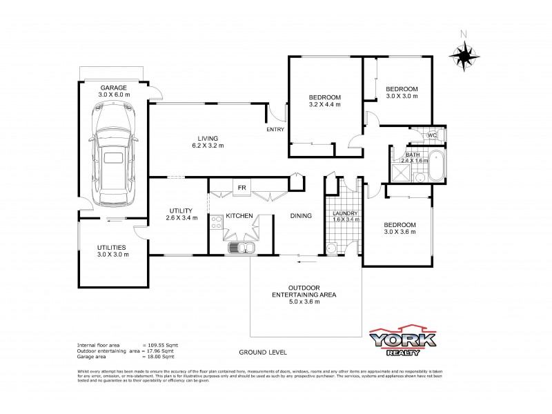 24 Poinciana Street, Newtown QLD 4350 Floorplan
