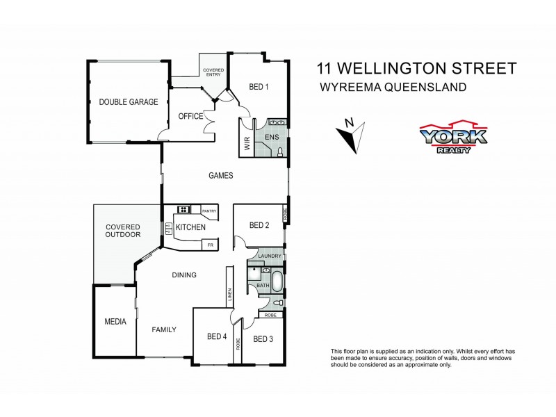 Wyreema QLD 4352 Floorplan