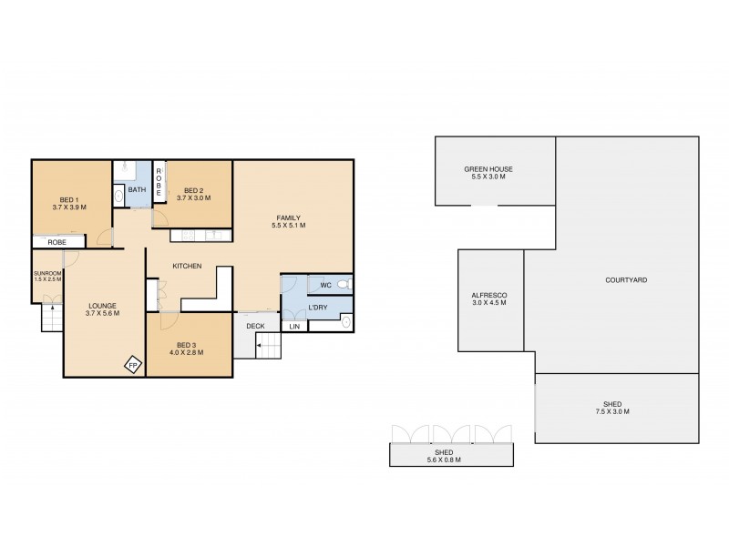 23 Monash Street, Newtown QLD 4350 Floorplan