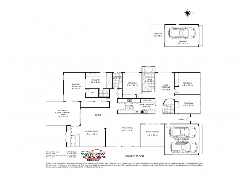 33 Trevean Drive, Kleinton QLD 4352 Floorplan