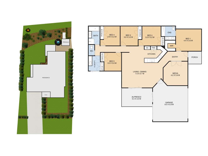 14 McShane Drive, Mount Kynoch QLD 4350 Floorplan