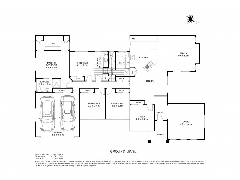 23 Pugh Street, Middle Ridge QLD 4350 Floorplan