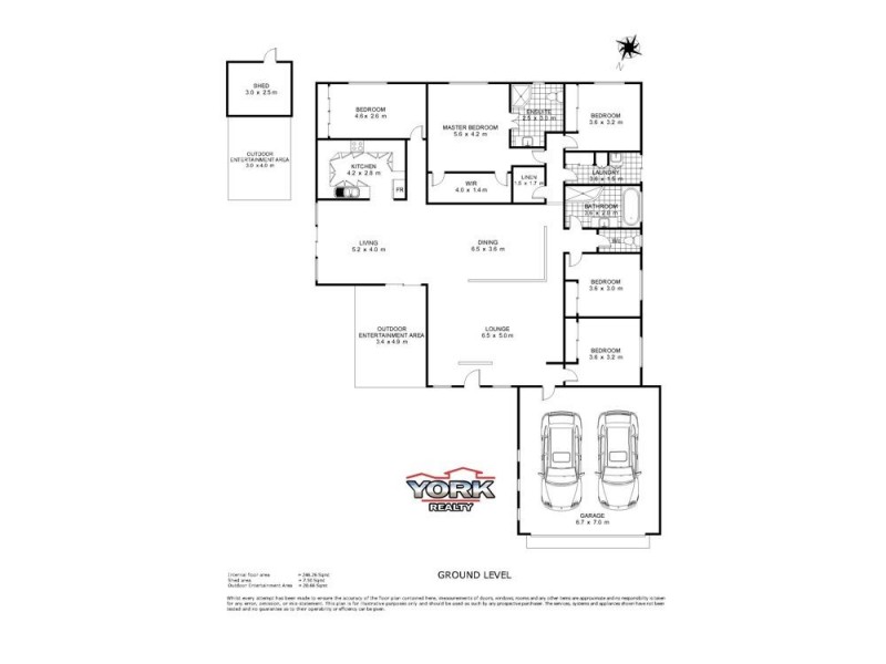 28 Shelton Crescent, Kearneys Spring QLD 4350 Floorplan