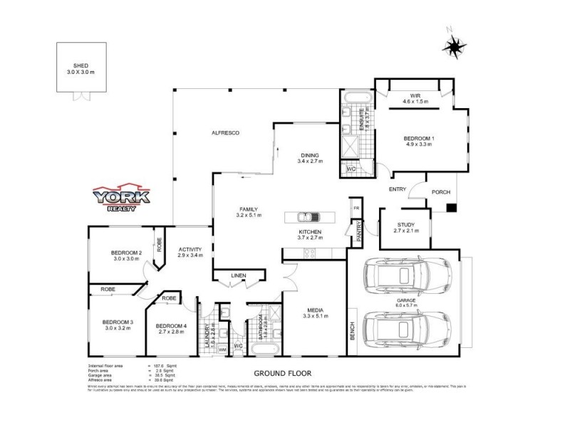 Westbrook QLD 4350 Floorplan