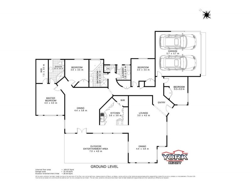 4 Diosma Drive, Highfields QLD 4352 Floorplan