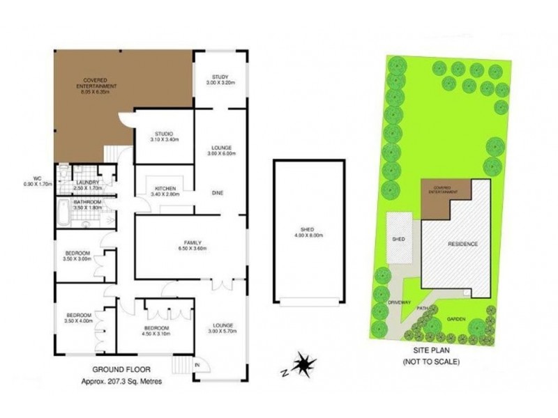 44 Tara Street, Wilsonton QLD 4350 Floorplan