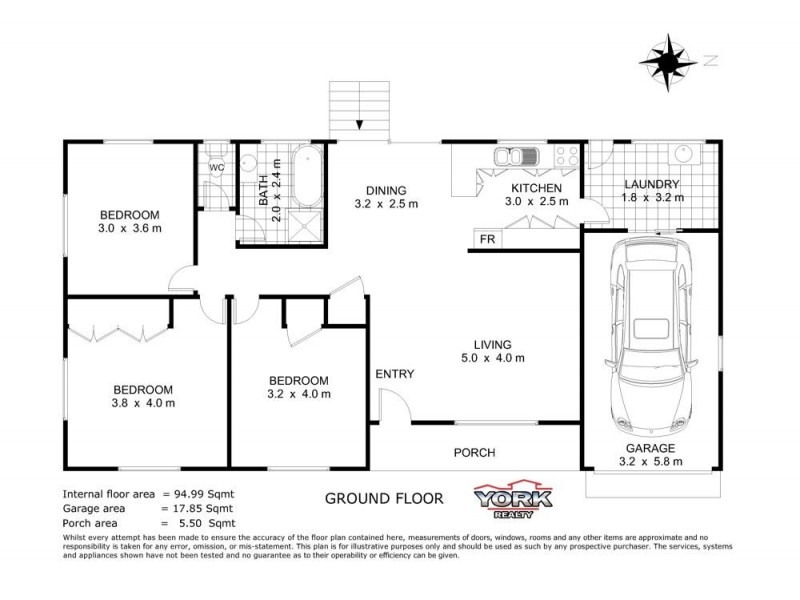 Centenary Heights QLD 4350 Floorplan