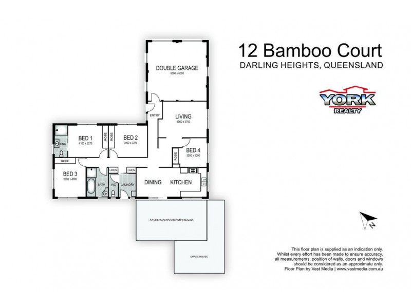 Darling Heights QLD 4350 Floorplan