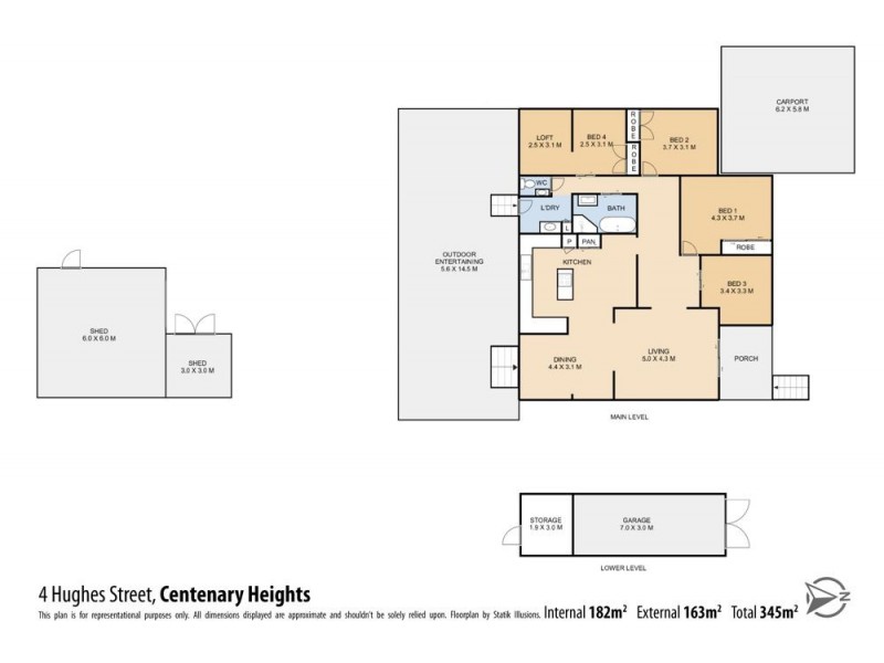 Centenary Heights QLD 4350 Floorplan