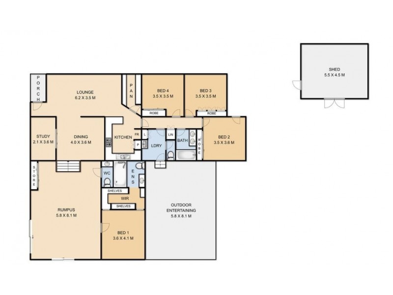 Kearneys Spring QLD 4350 Floorplan