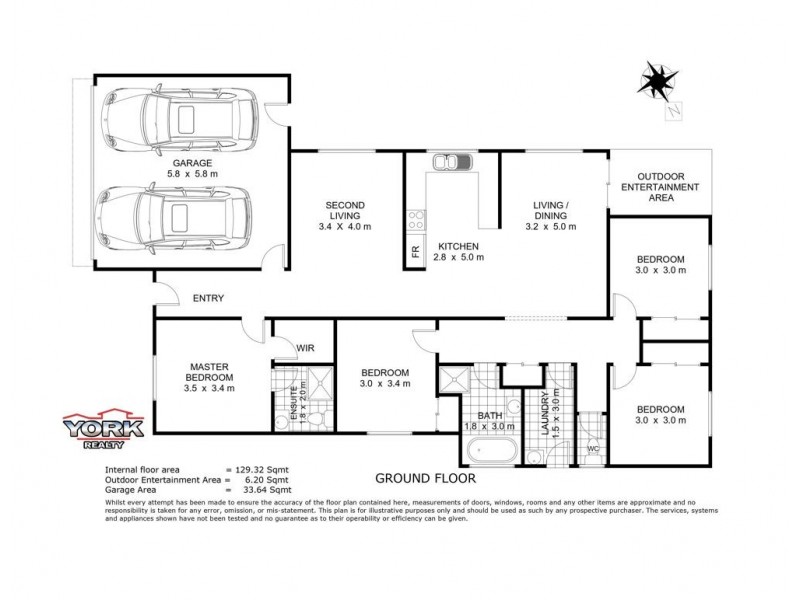 11 Balonne Drive, Glenvale QLD 4350 Floorplan