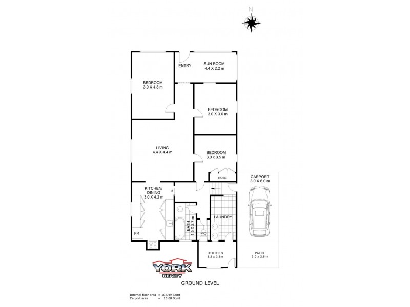 Toowoomba City QLD 4350 Floorplan