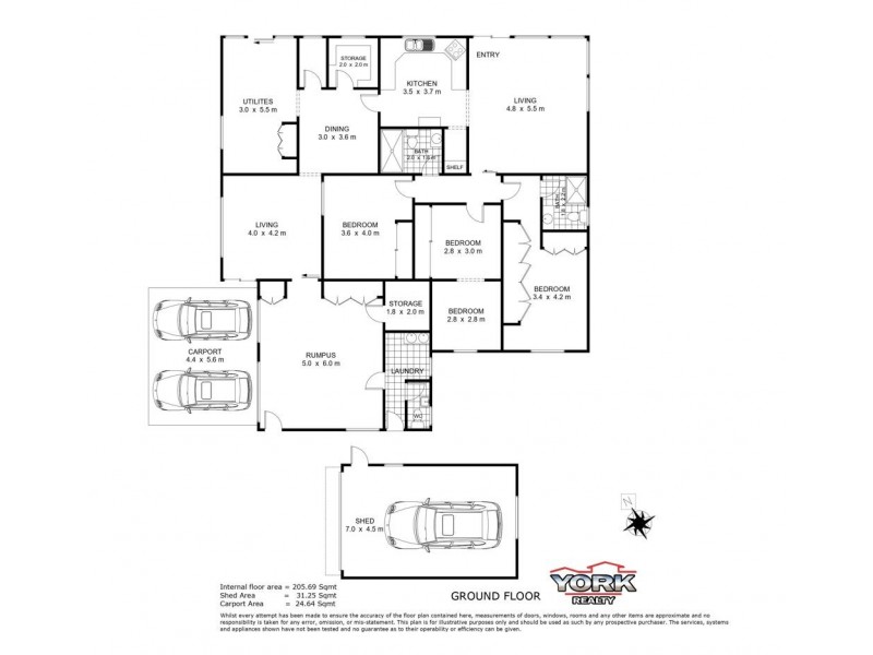 Rangeville QLD 4350 Floorplan