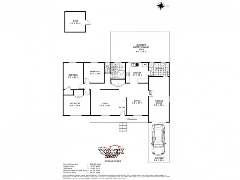 5 Noll Street, Kearneys Spring QLD 4350 Floorplan