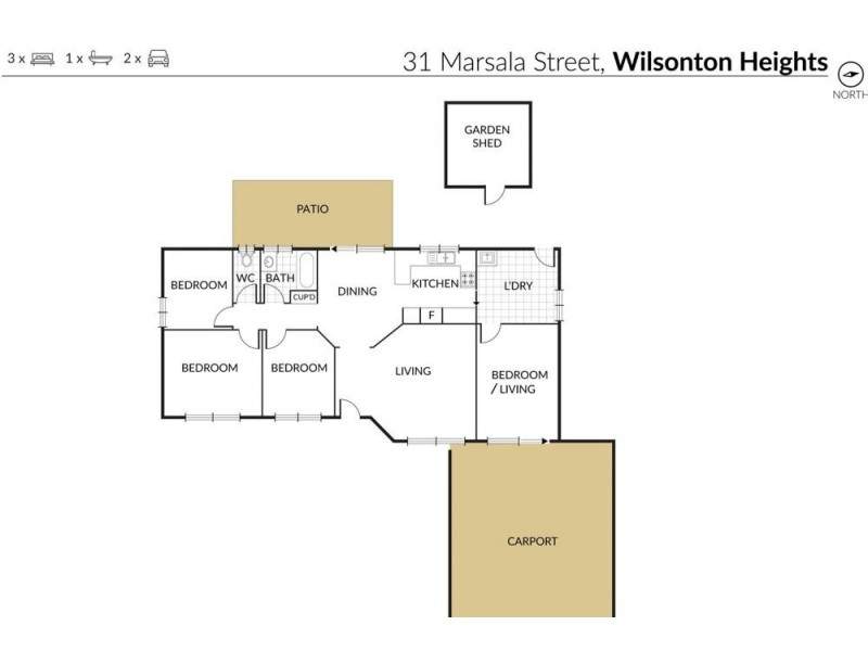 Wilsonton Heights QLD 4350 Floorplan