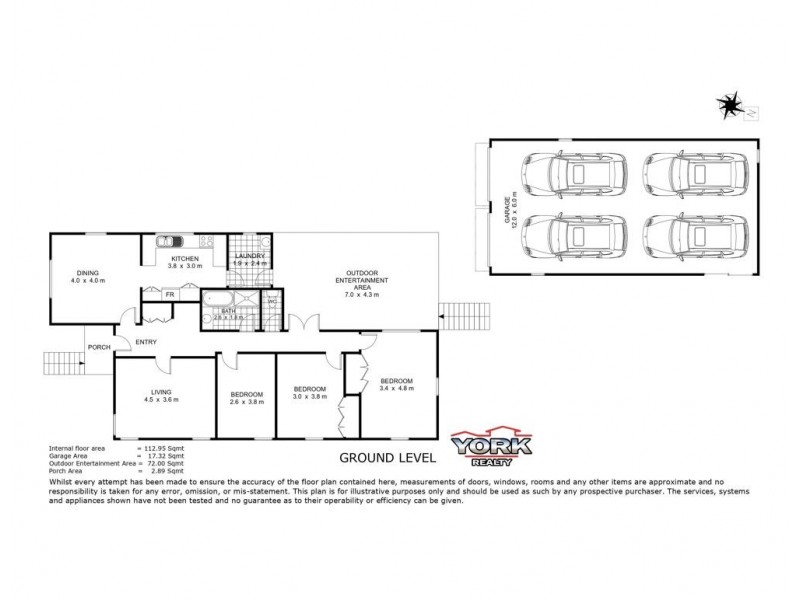 19 Dalmeny Street, Wilsonton QLD 4350 Floorplan