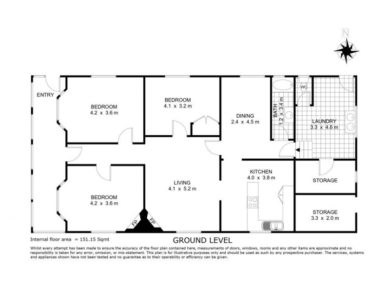 Toowoomba City QLD 4350 Floorplan