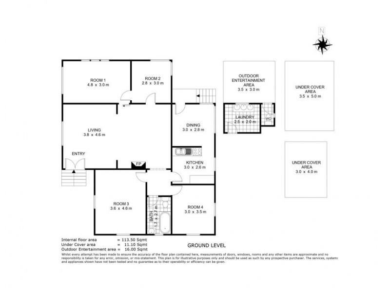 100b Holberton Street, Newtown QLD 4350 Floorplan
