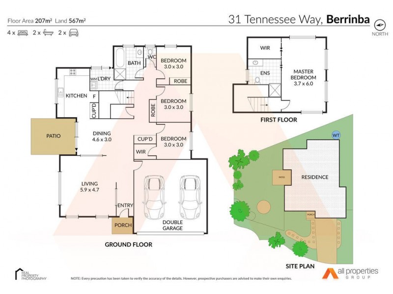 31 Tennessee Way, Berrinba QLD 4117 Floorplan