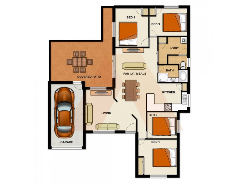 7 Gatland Street, Boronia Heights QLD 4124 Floorplan