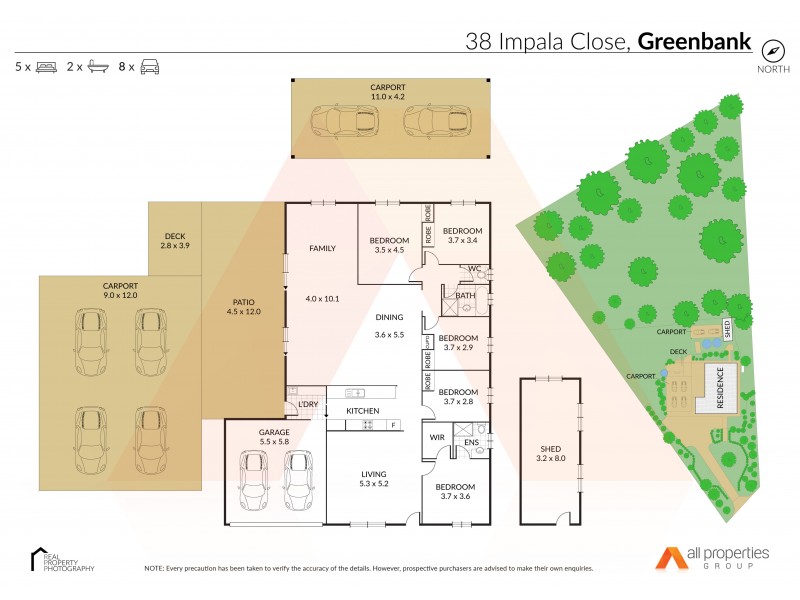 38 Impala Close, Greenbank QLD 4124 Floorplan