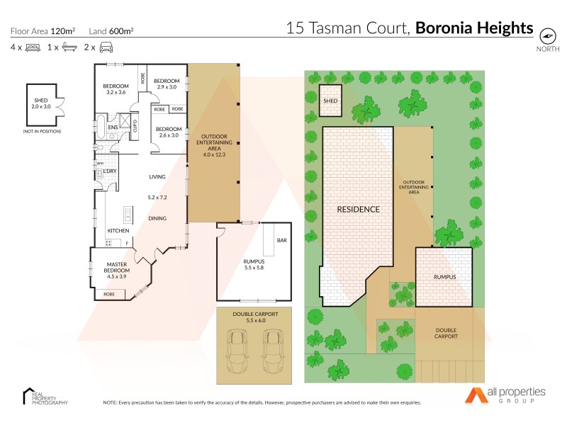 15 Tasman Court, Boronia Heights QLD 4124 Floorplan