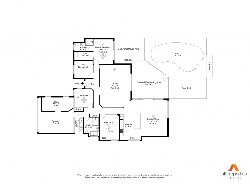 118 Monterey Keys Drive, Helensvale QLD 4212 Floorplan