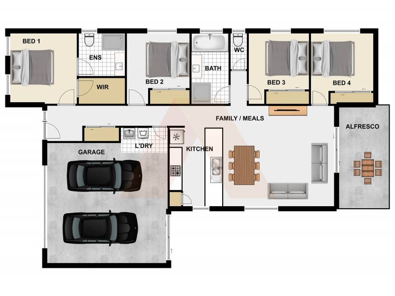 10 Dinnigan Crescent, Durack QLD 4077 Floorplan