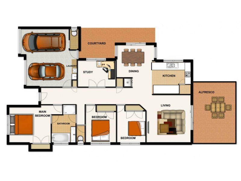 5 Summerhill Place, Forest Lake QLD 4078 Floorplan