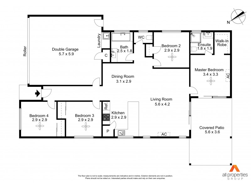45 Rachel Drive, Crestmead QLD 4132 Floorplan