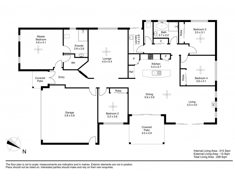 13 Rowan Street, Heathwood QLD 4110 Floorplan